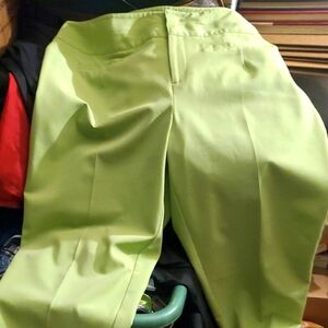 Women's Lime Green Pants